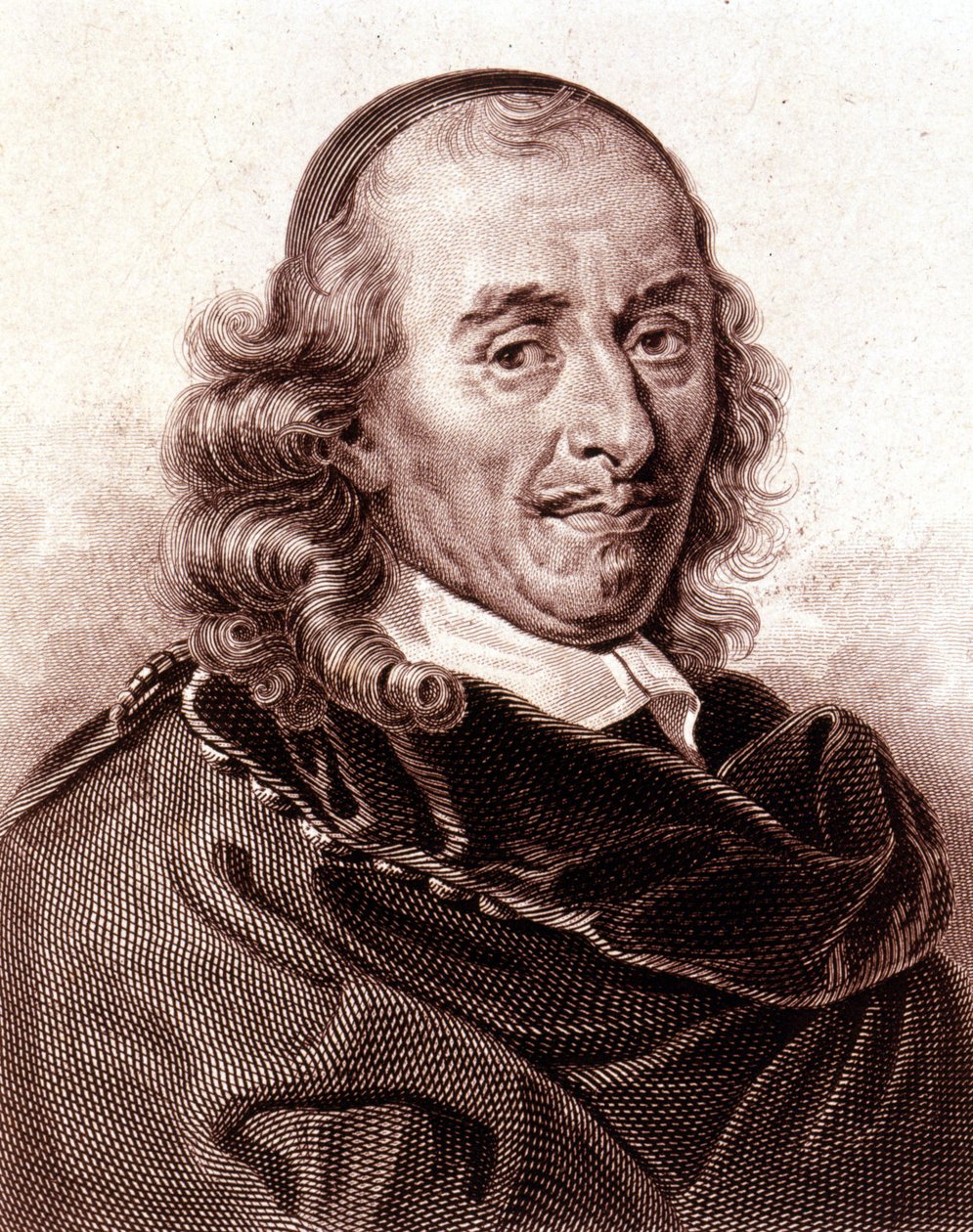 Portræt af Pierre Corneille (1606 - 1684), fransk dramatisk digter. af Unknown artist