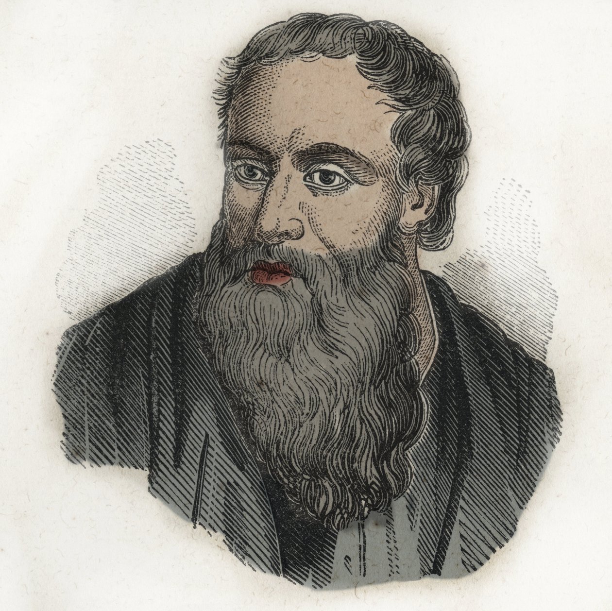 Portrait of Pietro Aretinodani af Unknown artist