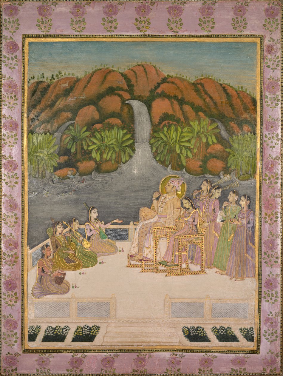 Portræt af Sardar Singh (Søn af Savant Singh, 1730-68) af Unknown artist