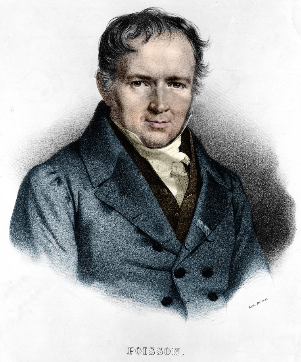 Portræt af Simeon Denis Poisson (21. juni af Unknown artist