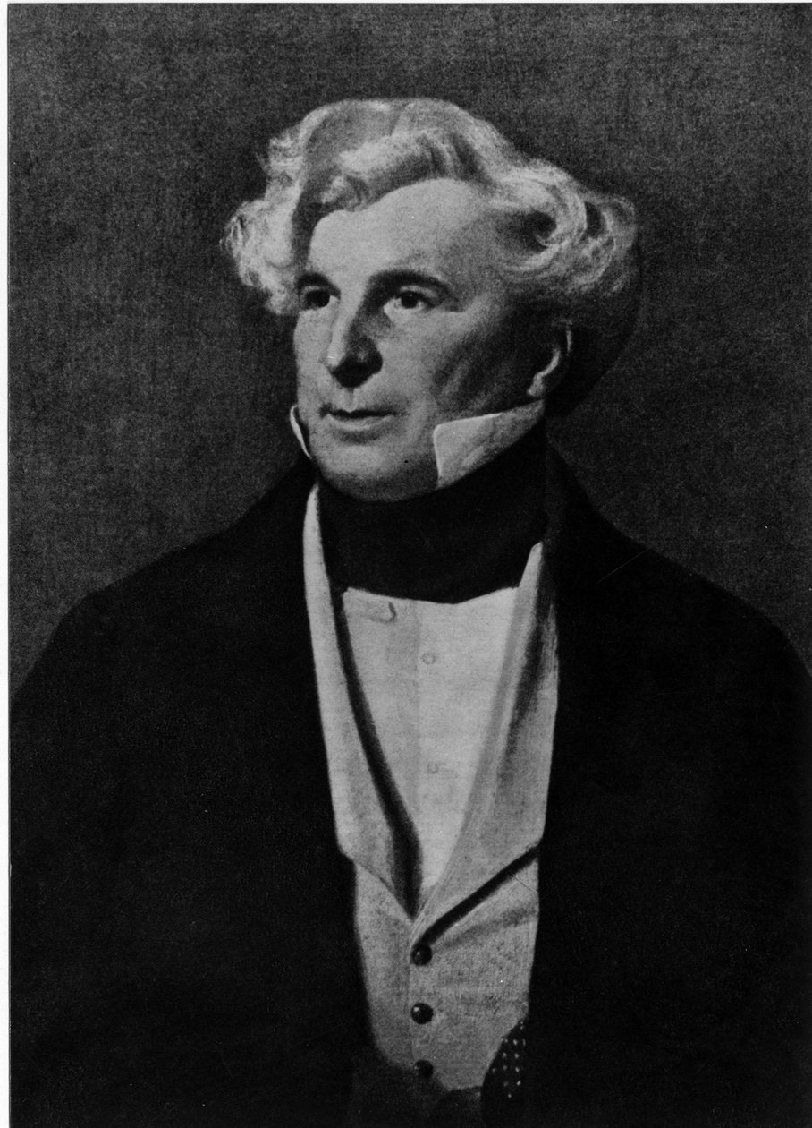 Portræt af Sir James Clark Ross (1800-1862), britisk navigatør og opdagelsesrejsende. af Unknown artist