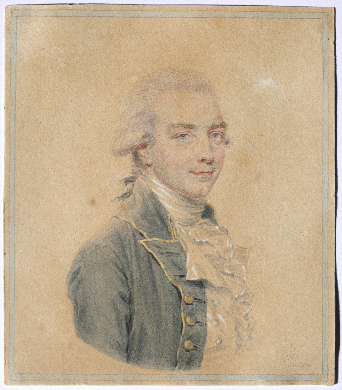 Portræt af Sir John Macpherson, 1st Baronet, Indiens generalguvernør af Unknown artist