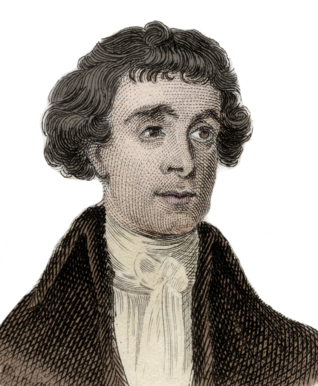 Portræt af Sir William Jones (1746-1794), engelsk sprogforsker. af Unknown artist