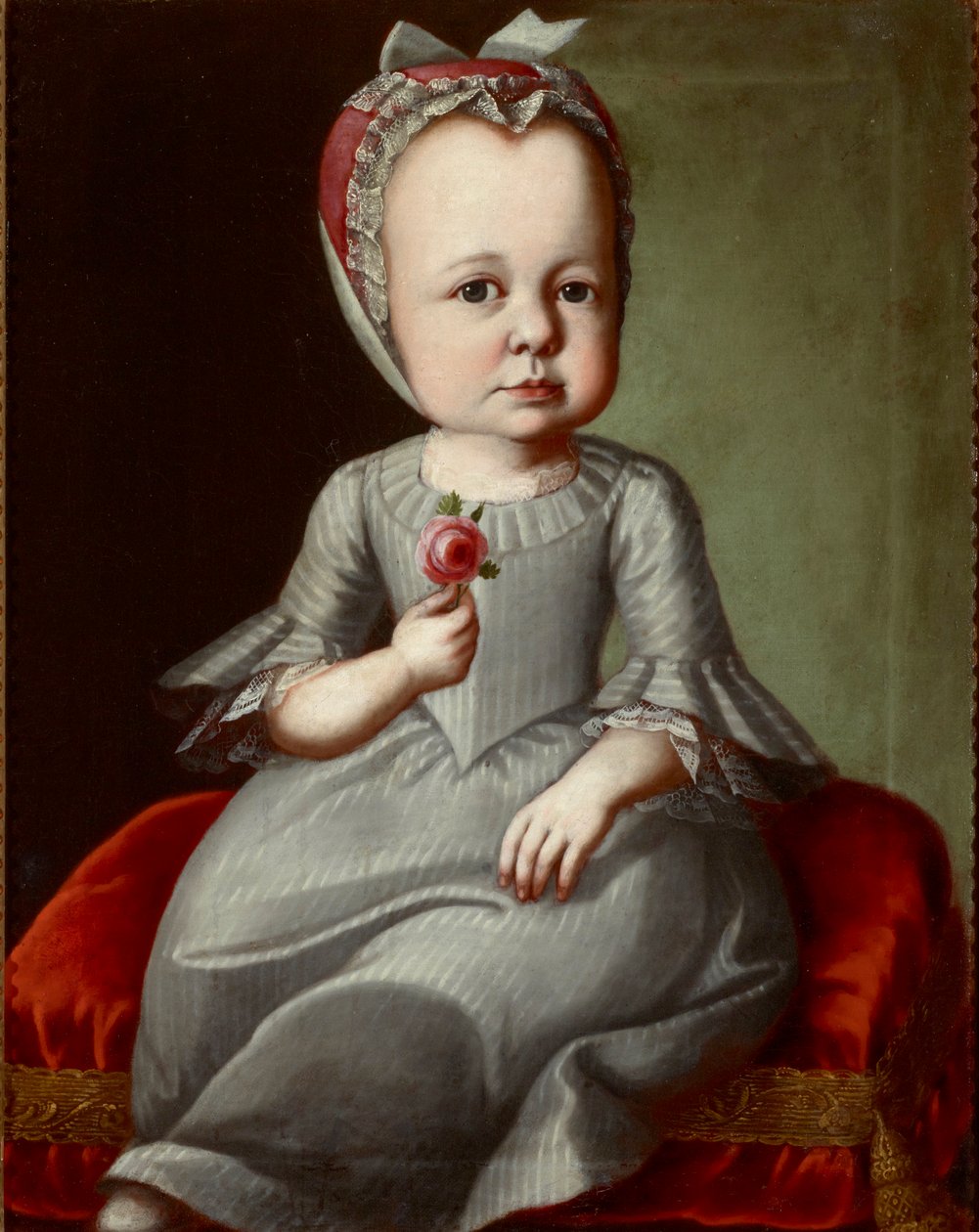 Portræt af Sophia Elizabeth von Brukenthal (1749-1753) af Unknown artist