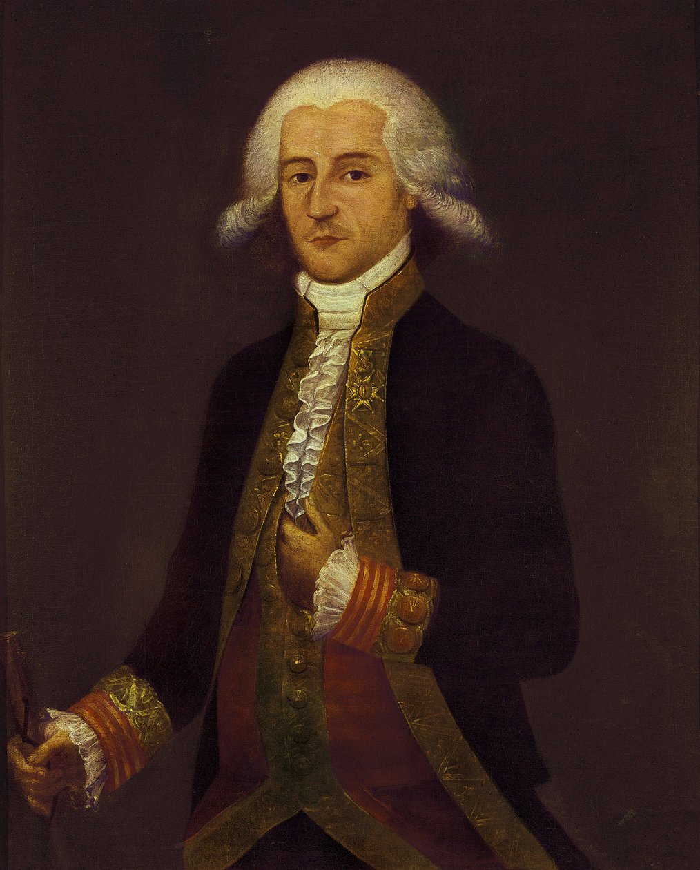 Portræt af den spanske sømand og militærmand Federico Carlos Gravina (1756-1836), slutningen af det 18. - 19. århundrede (olie på lærred) af Unknown artist