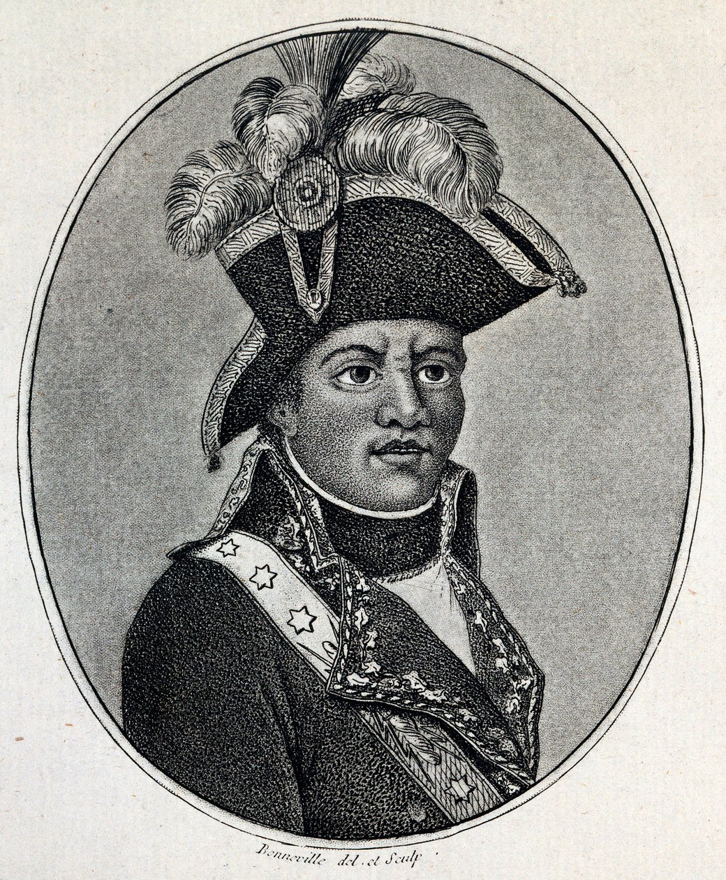 Portræt af Toussaint Louverture (Toussaint-Louverture af Unknown artist