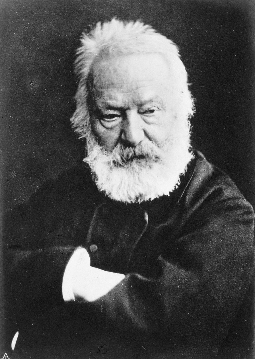 Portræt af Victor Hugo af Unknown artist