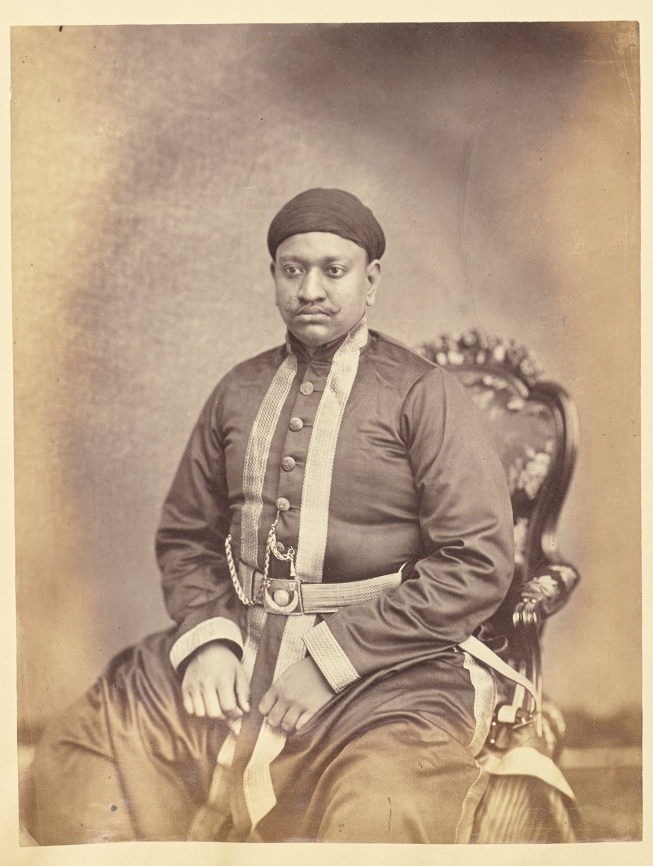 [Portræt af en mand, Indien]. af Unknown artist