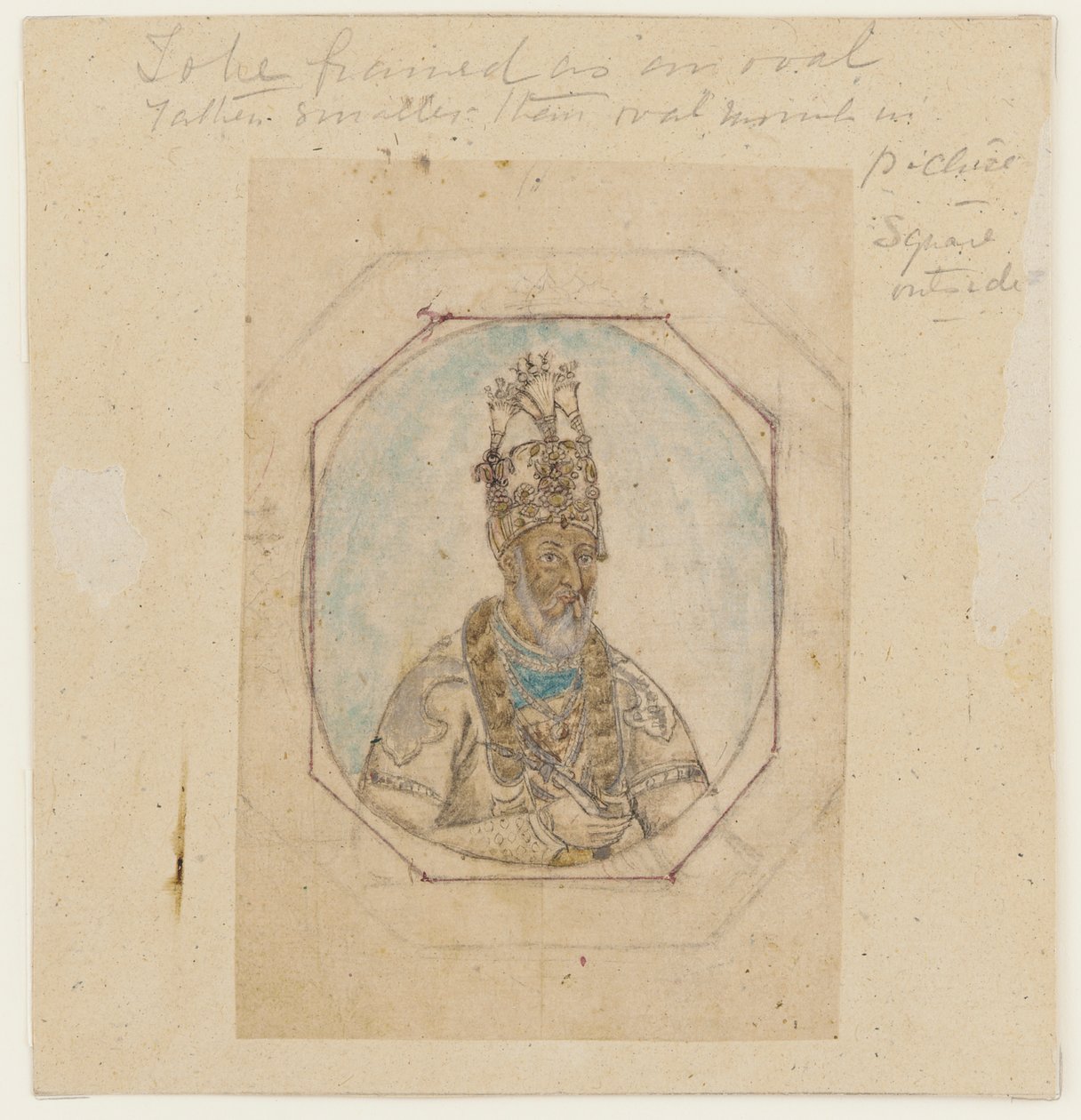Portræt af en Mughal-hersker af Unknown artist