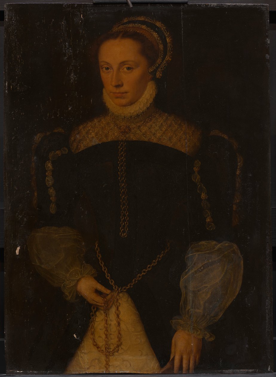 Portræt af en kvinde af Unknown artist
