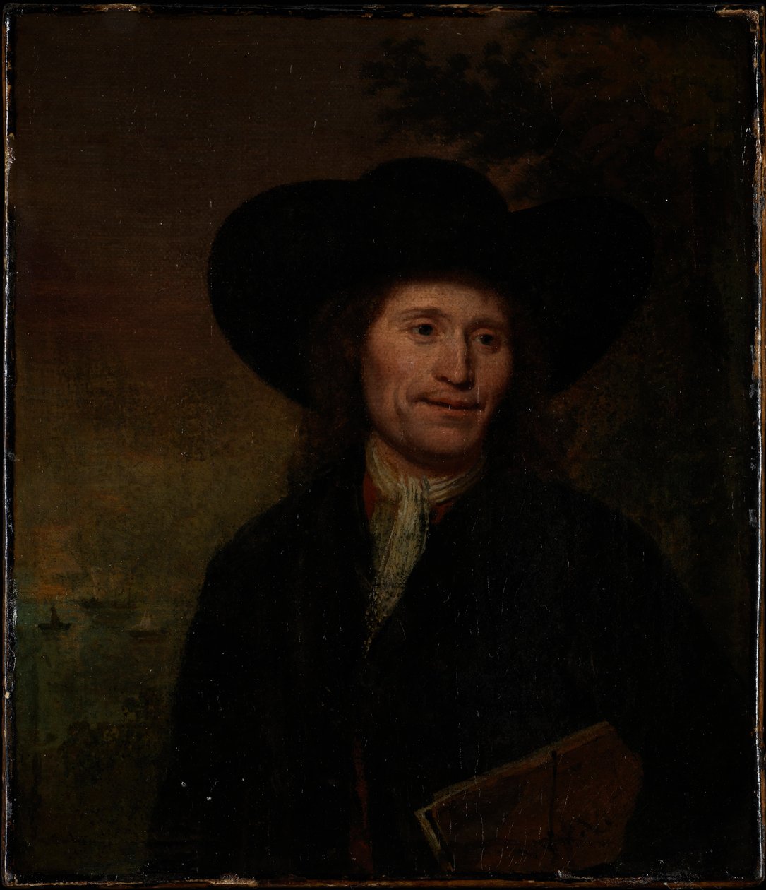 Portræt af en herre (ca. 1670), ca. 1670 (olie på lærred) af Unknown artist