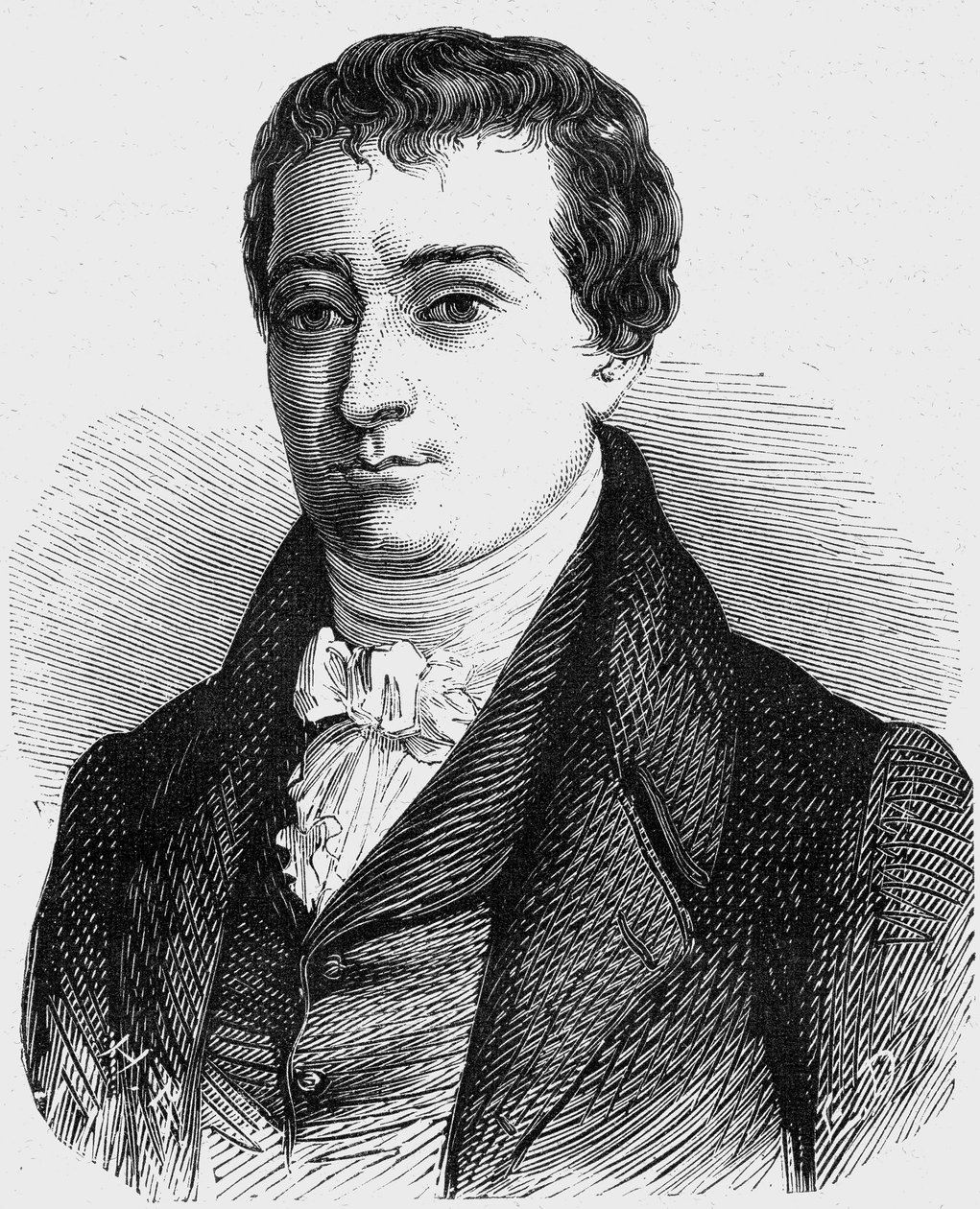 Portræt af den engelske fysiker og kemiker William Hyde Wollaston af Unknown artist