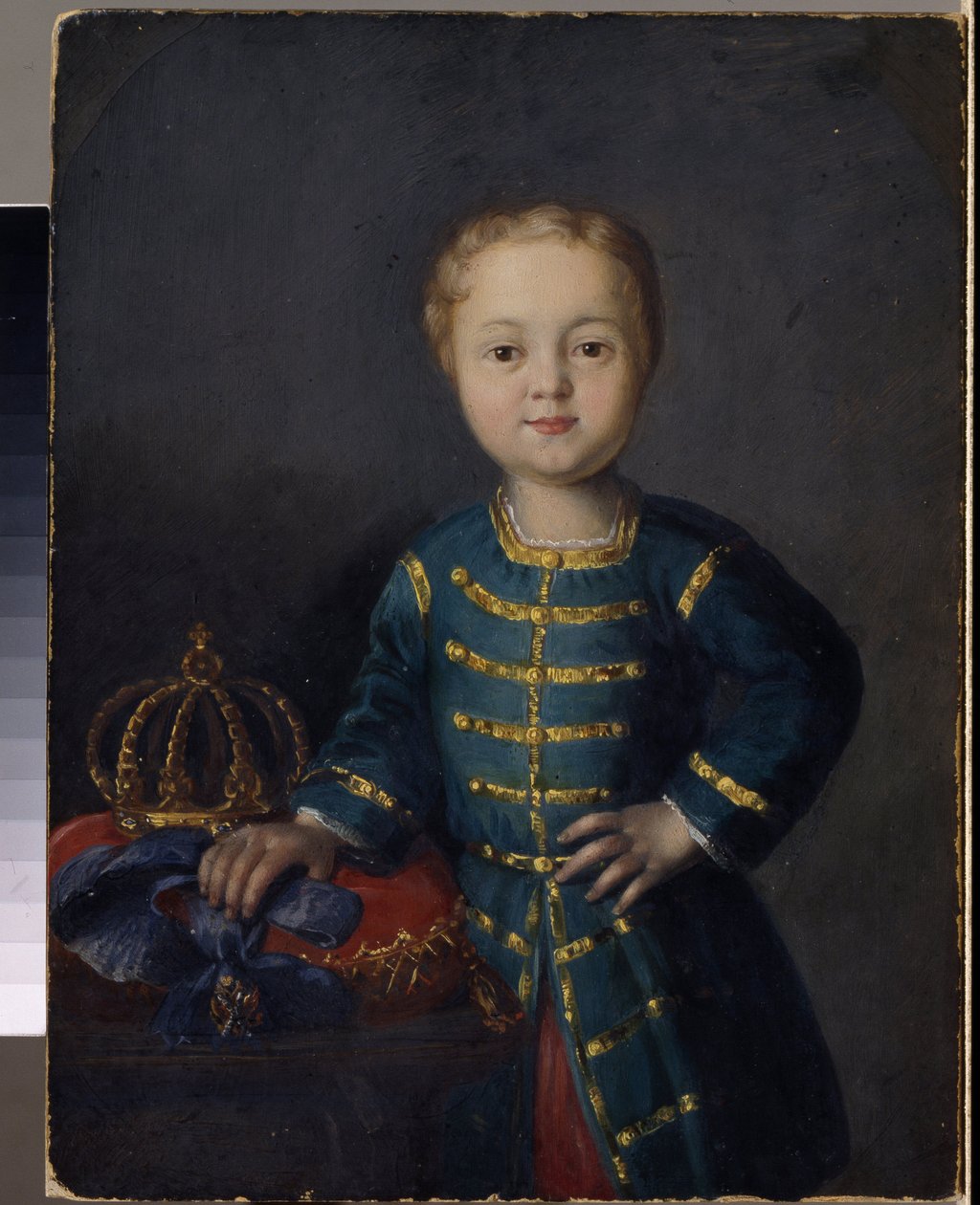 Portræt af zaren af ​​Rusland Ivan VI Antonovich af Unknown artist