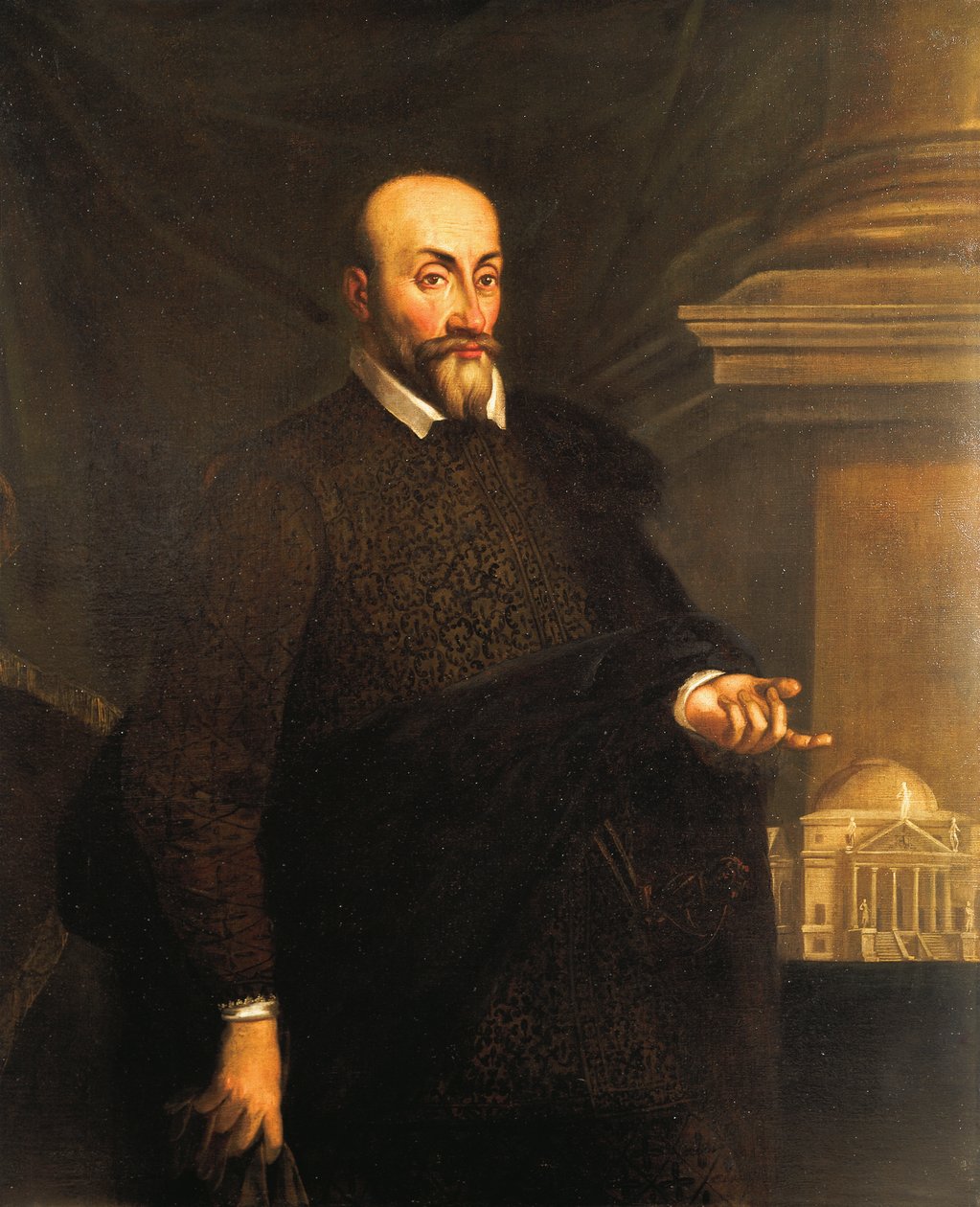 Portræt af arkitekten Andrea Palladio af Unknown artist