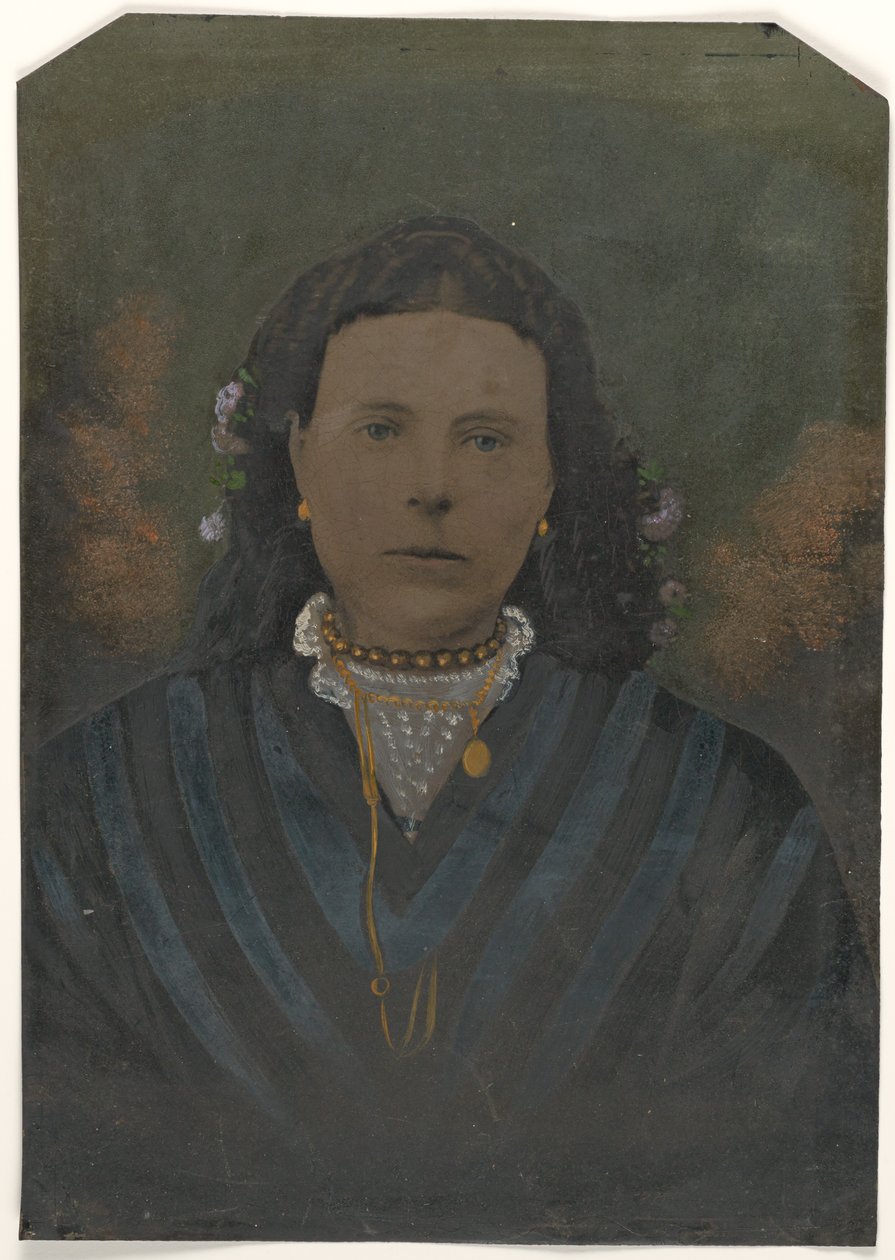 [Portræt af ung kvinde] af Unknown artist