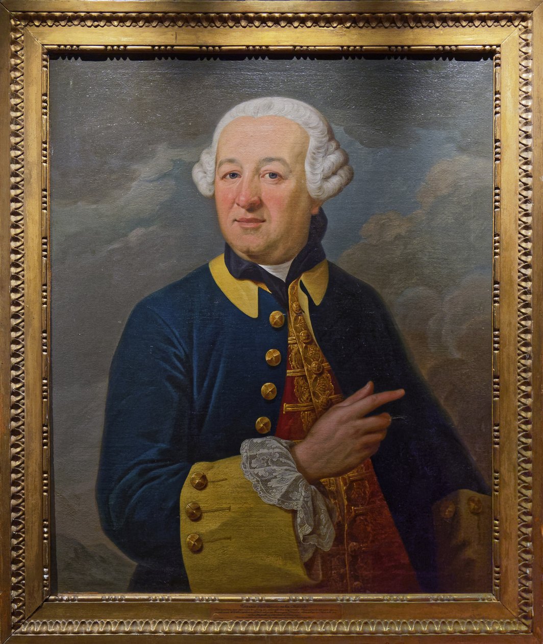 Presumed portrait of Count Louis Engelbert of La Marck, c.1750dani af Unknown artist