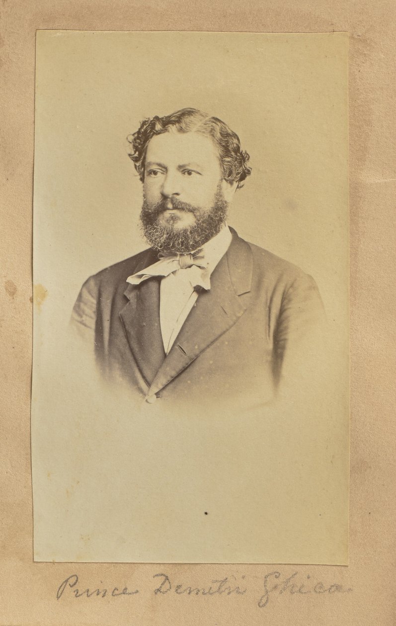 Prins Demitrie Ghica af Unknown artist