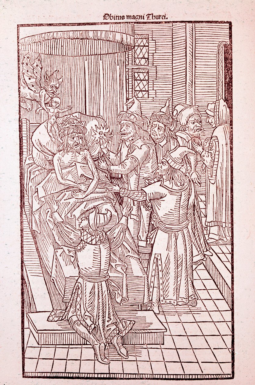 Sandsynligvis Sultan Mehmed II i 1481 (gravering af Unknown artist