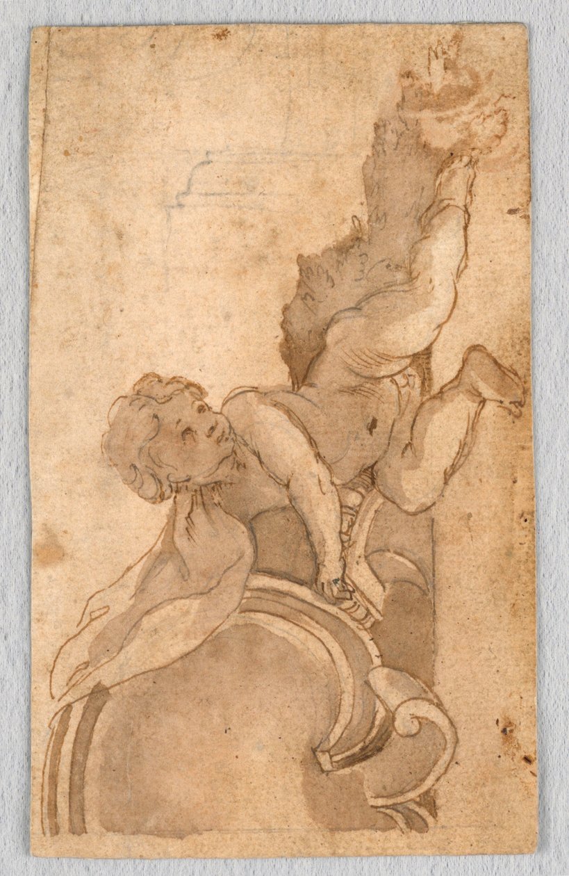 Projekt til et våbenskjold af Unknown artist