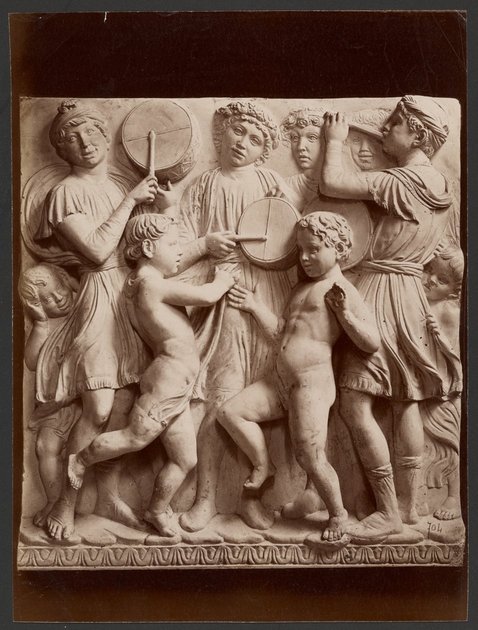 [Putti af Luca della Robbia]. af Unknown artist