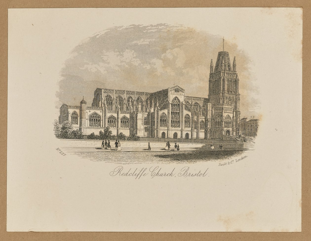 Radcliffe Kirke, Bristol af Unknown artist