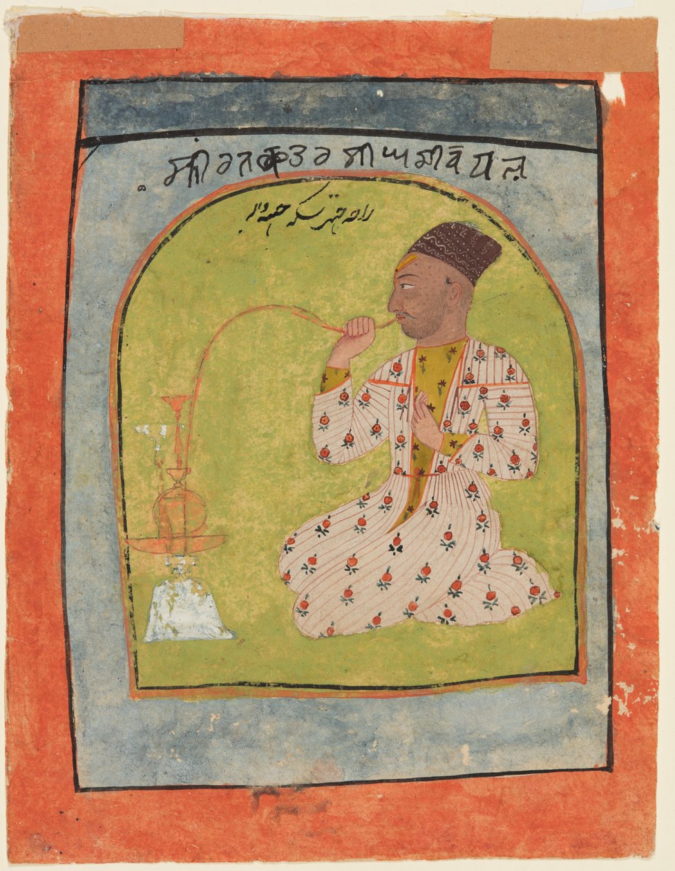 Raja Chattar Singh ryger af Unknown artist