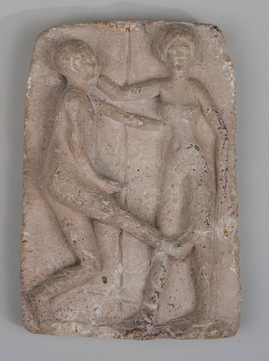 Relief- eller votivplakette af Unknown artist