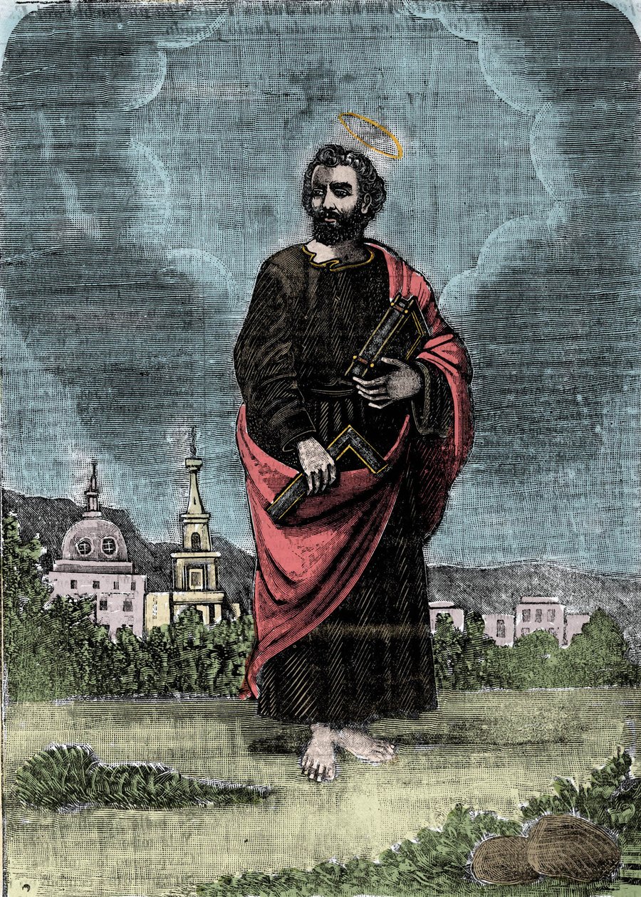 Repræsentation af apostlen Saint Jude eller Jude Thaddee. af Unknown artist