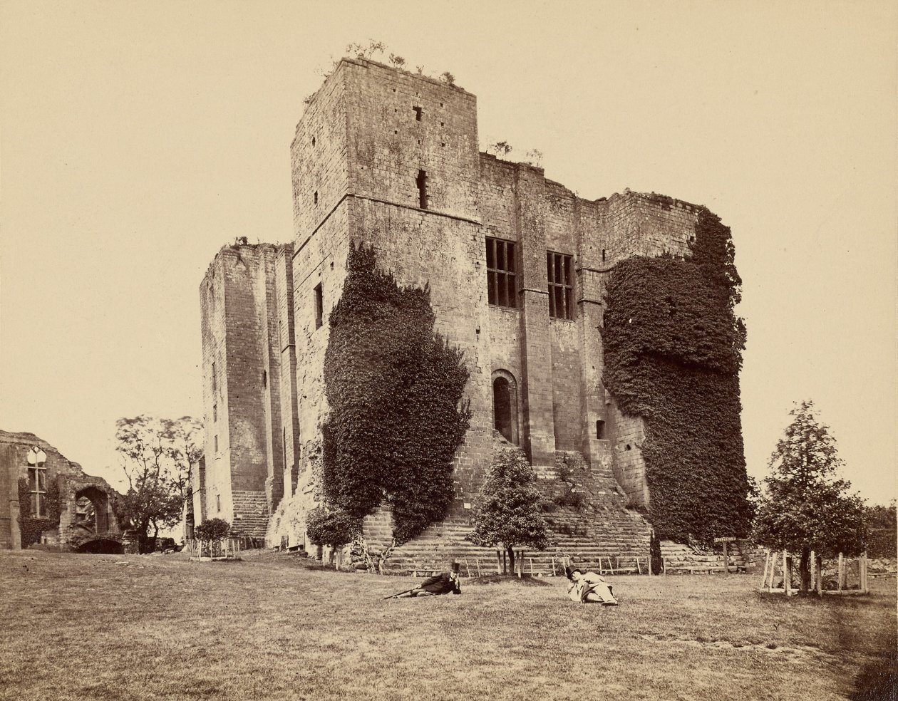 [Ruinerne af Kenilworth Castle] af Unknown artist
