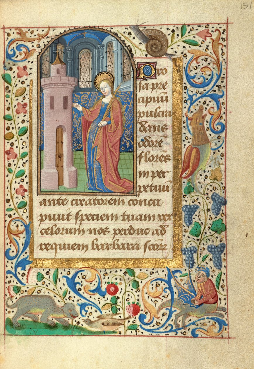 Sankt Barbara af Unknown artist
