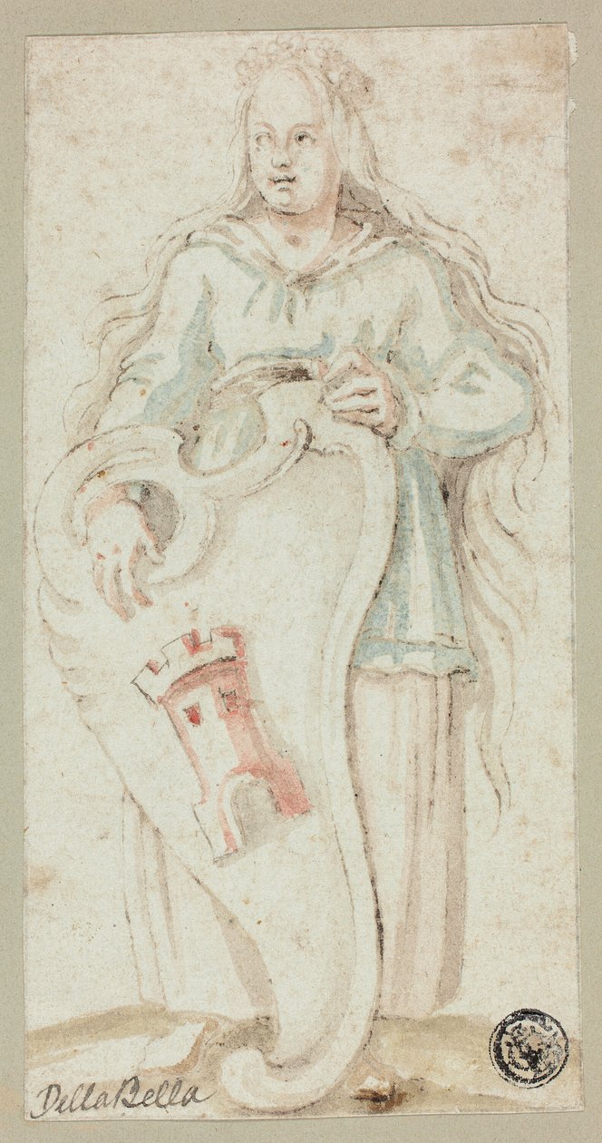 Sankt Barbara af Unknown artist