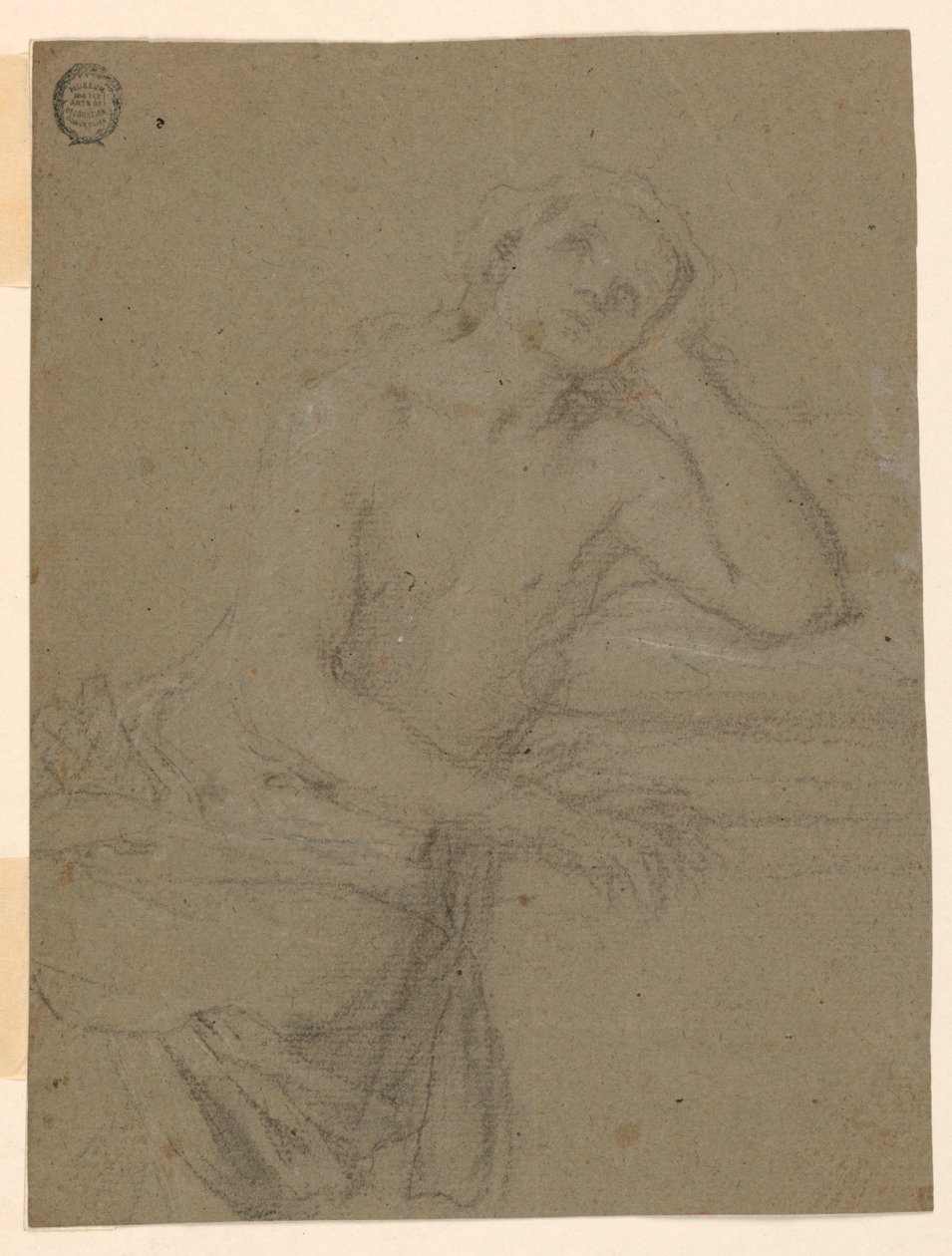 Sankt Magdalen omvender sig af Unknown artist