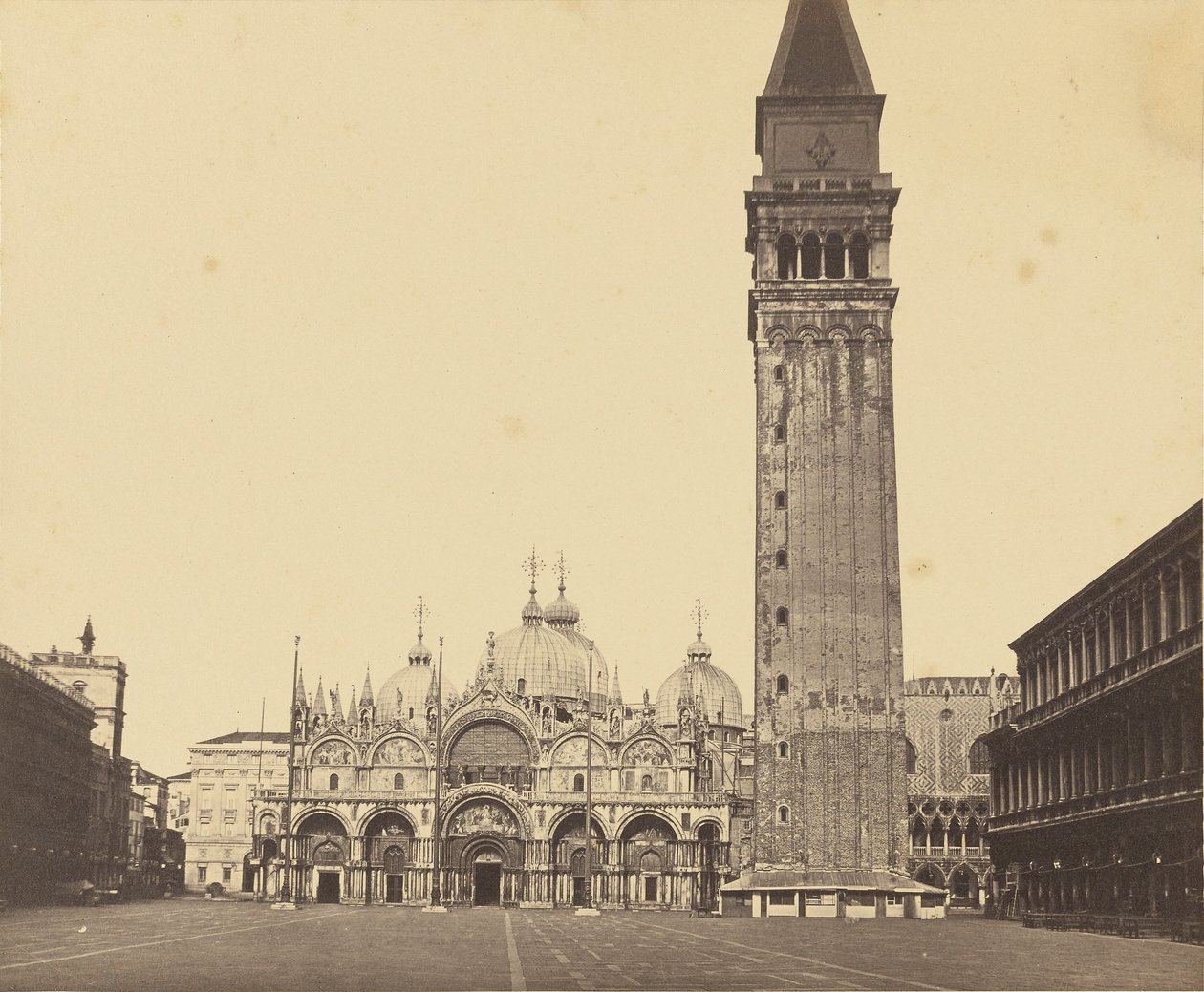 [Markuskirken og Campanile] af Unknown artist