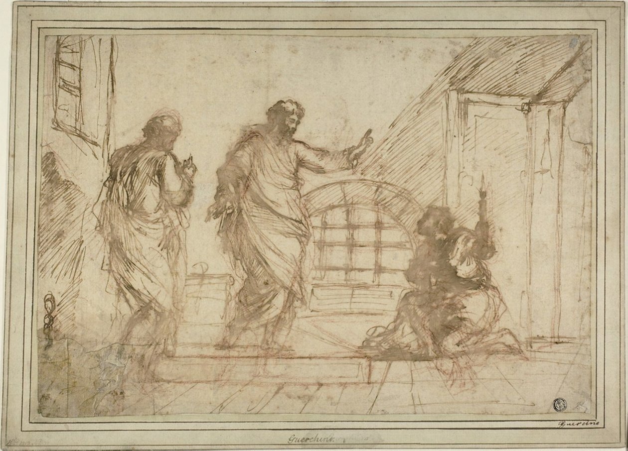 Sankt Paul og fangevogteren af Unknown artist