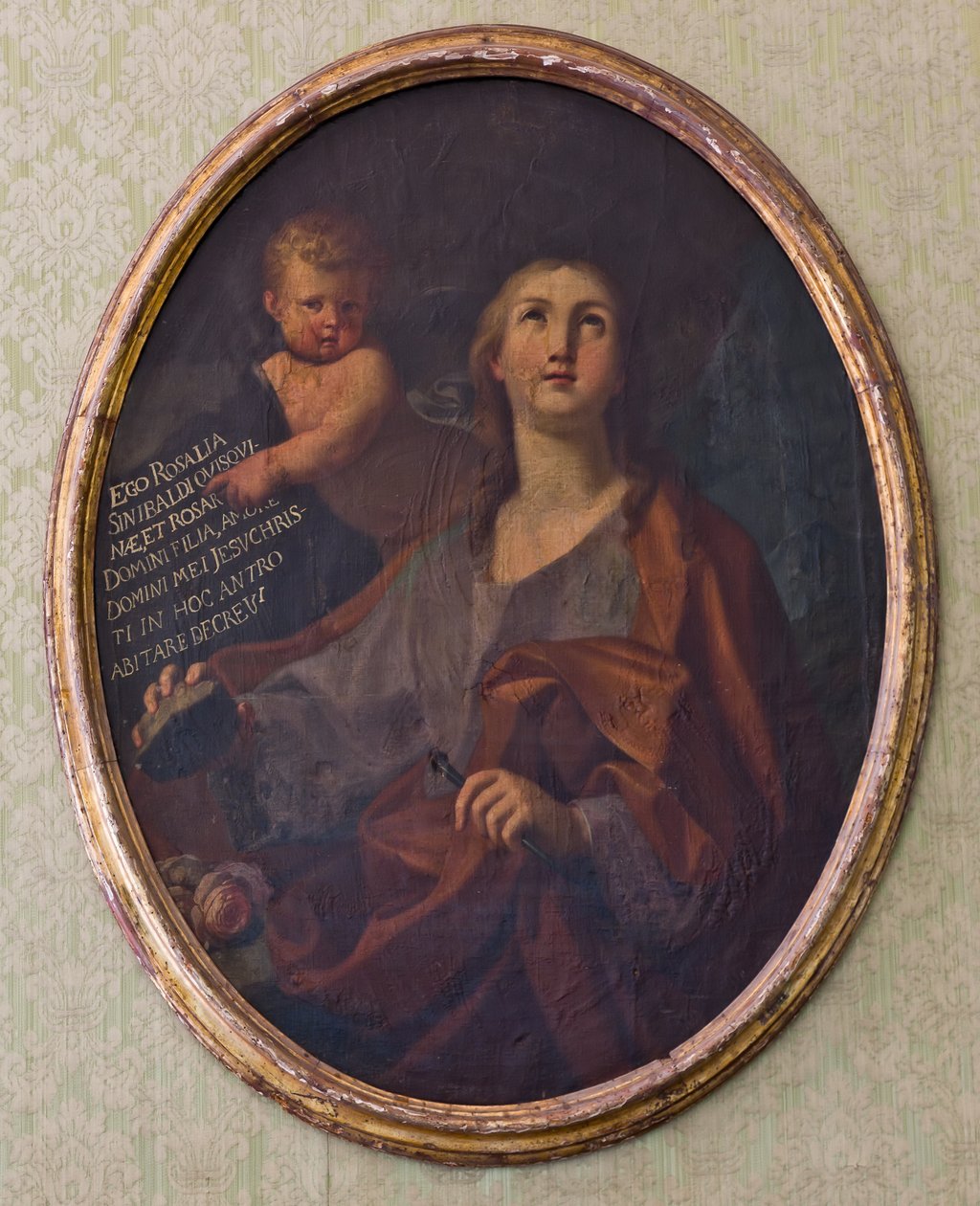 Sankt Rosalia af Unknown artist