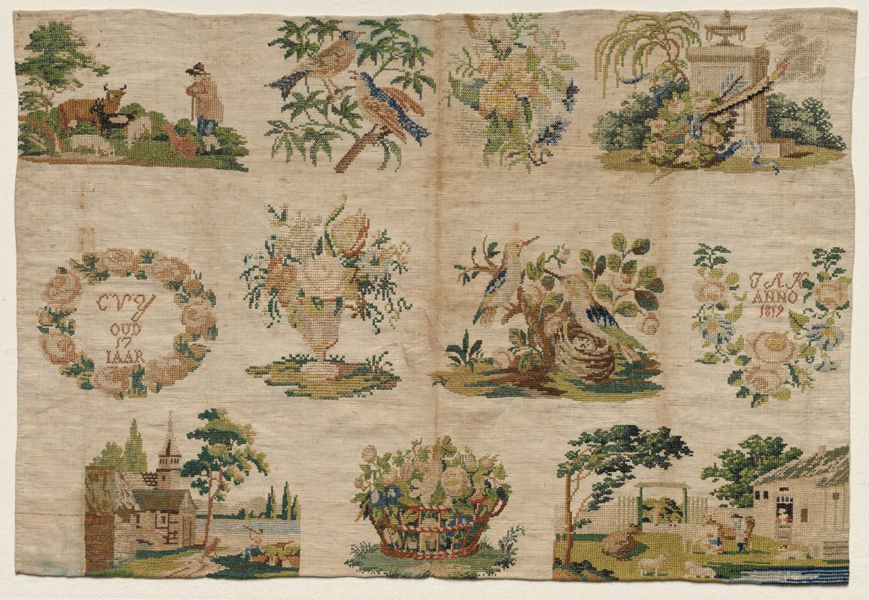 Sampler-fragment af Unknown artist