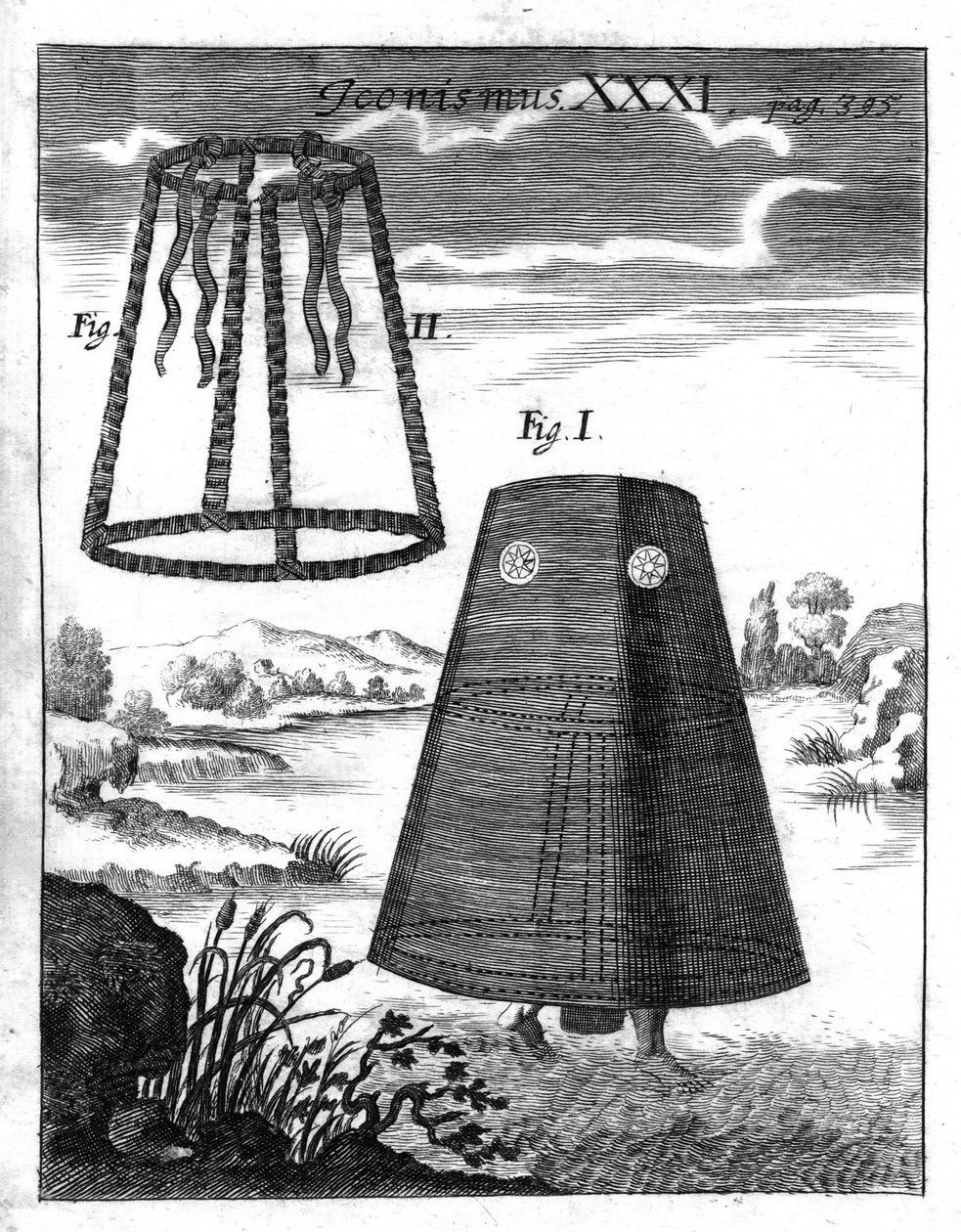 Scanphander forestillet af jesuitten Gaspar Schott (eller Caspar Schotti) i 1664. af Unknown artist