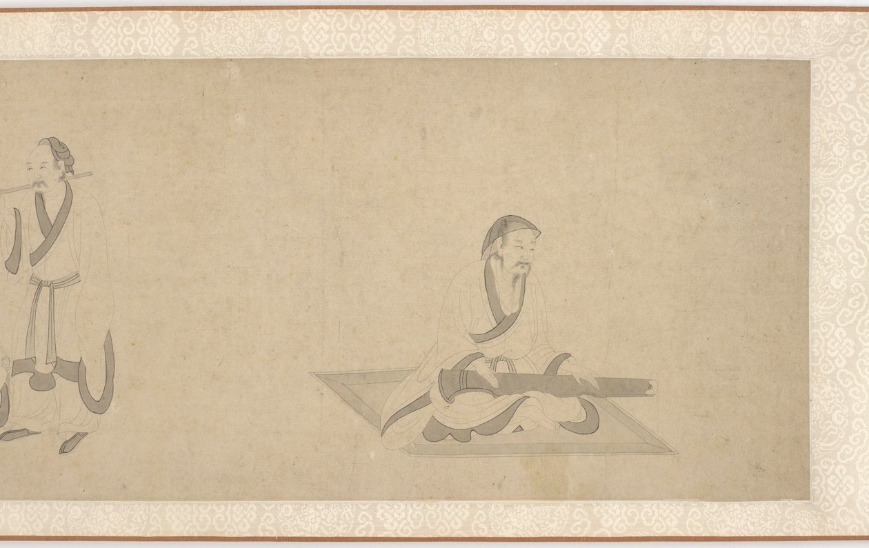 Scener fra Tao Yuanmings liv (del 2) af Unknown artist