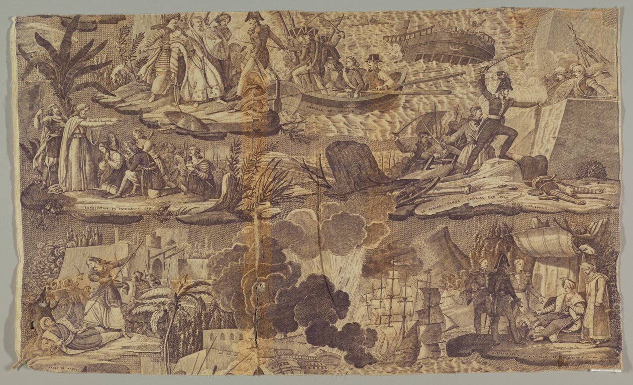 Scener fra den græske uafhængighedskrig af Unknown artist