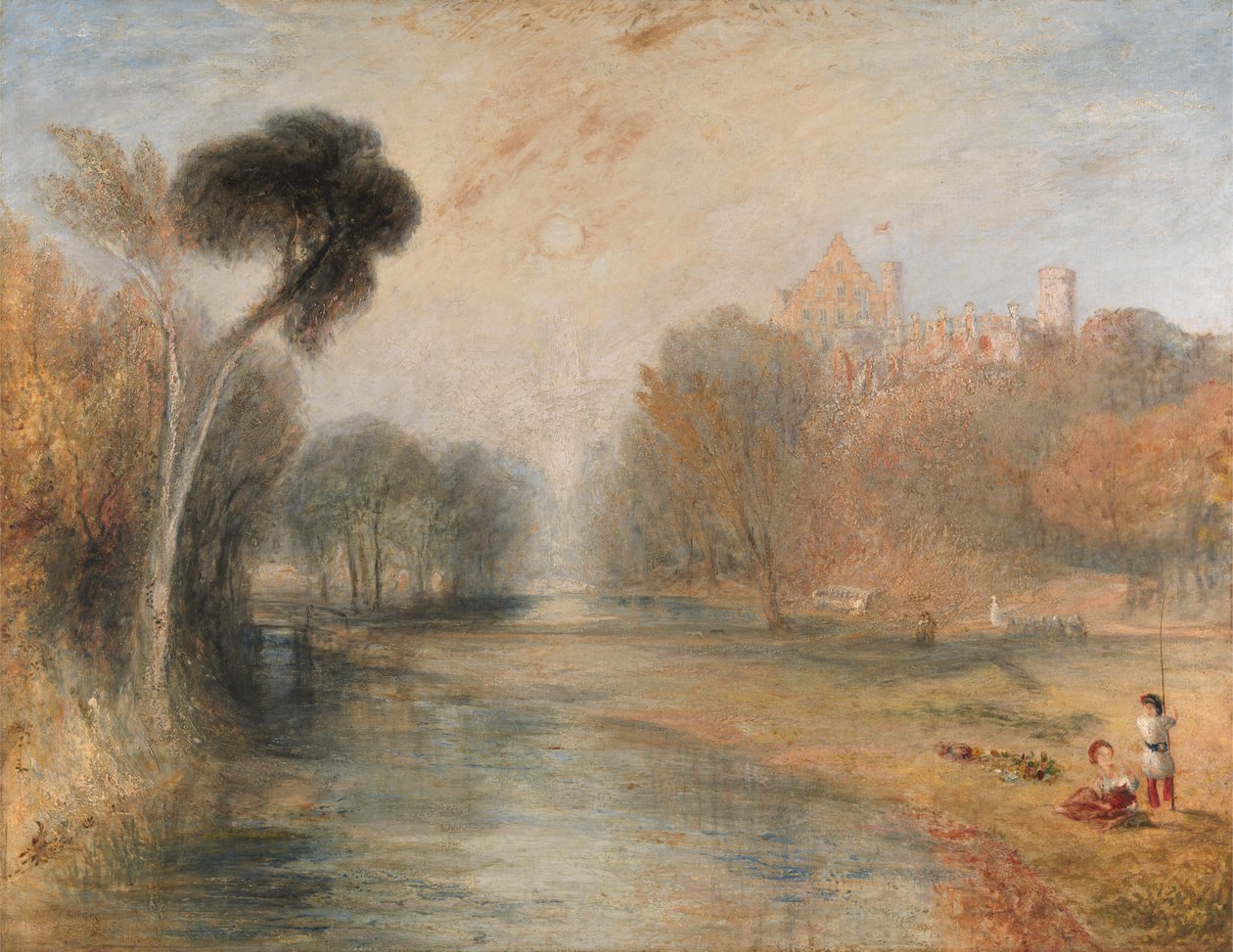 Schloss Rosenau, Coburg af Unknown artist