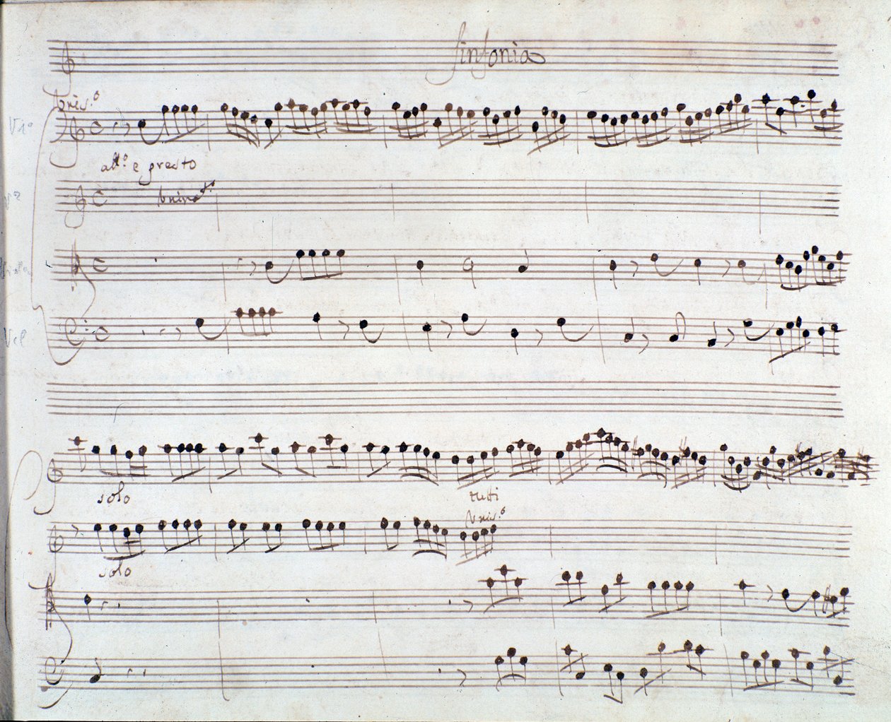Nodeside for The coronation of Darius af Giuseppe Aldrovandini (1703) af Unknown artist