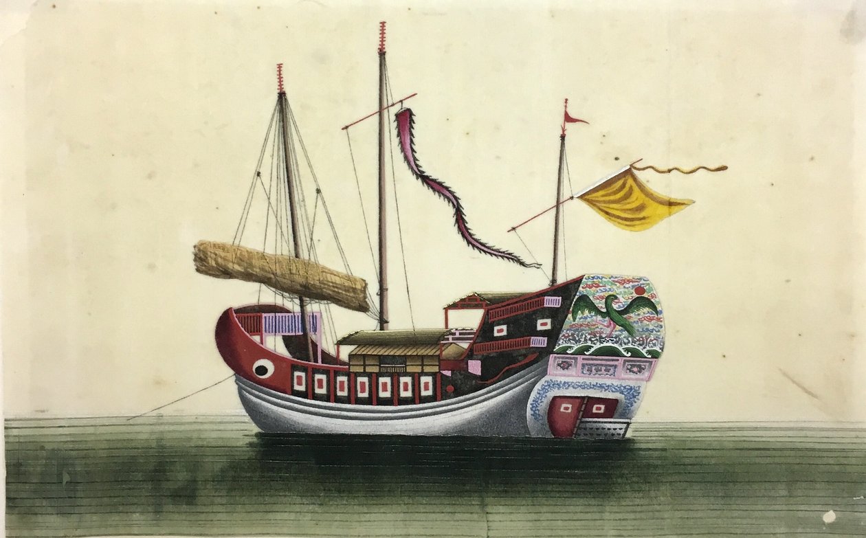 Malerier af skibe af Unknown artist