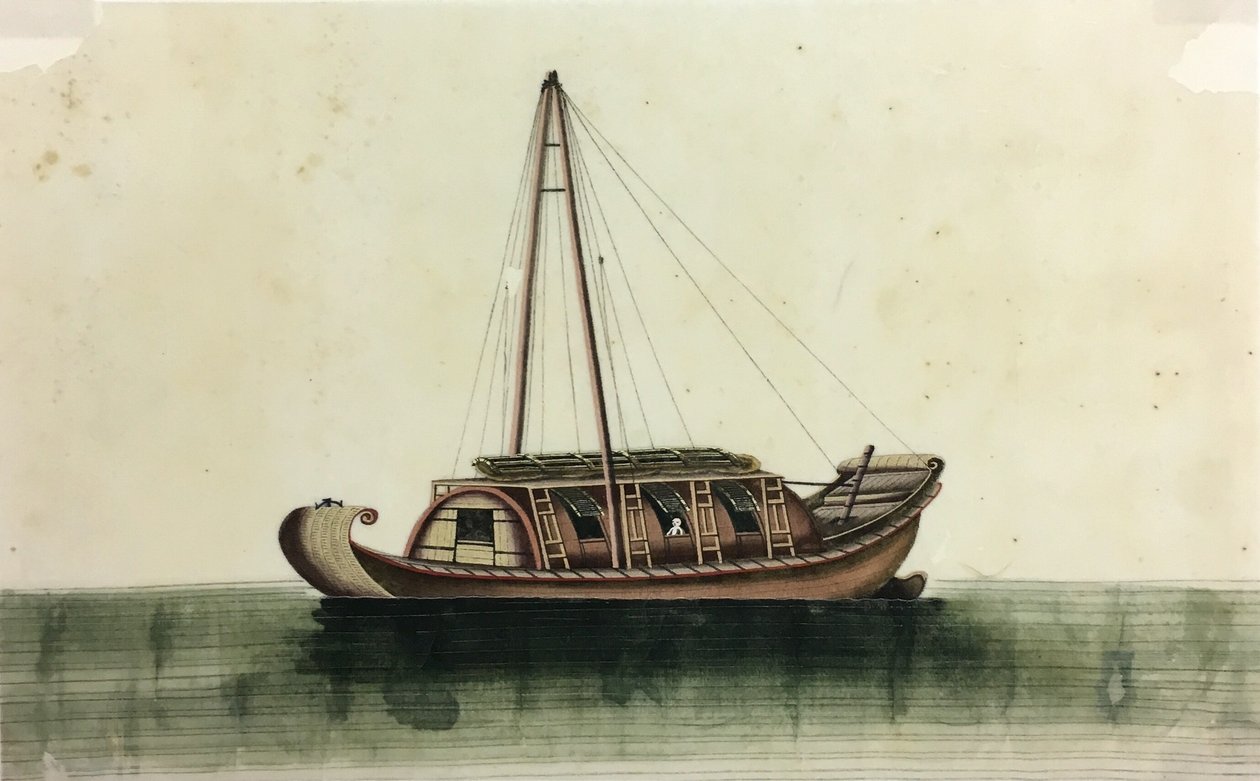 Malerier af skibe af Unknown artist