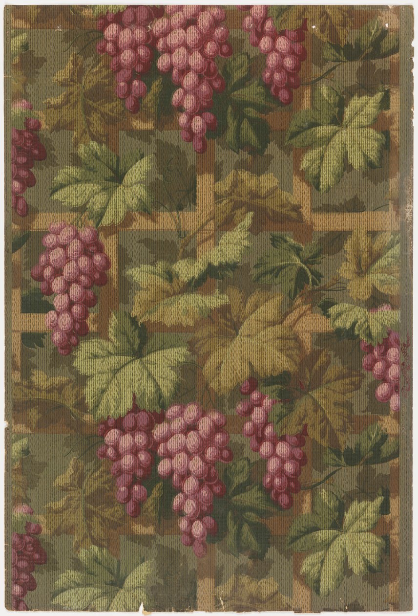 Sidevæg - prøve af Unknown artist