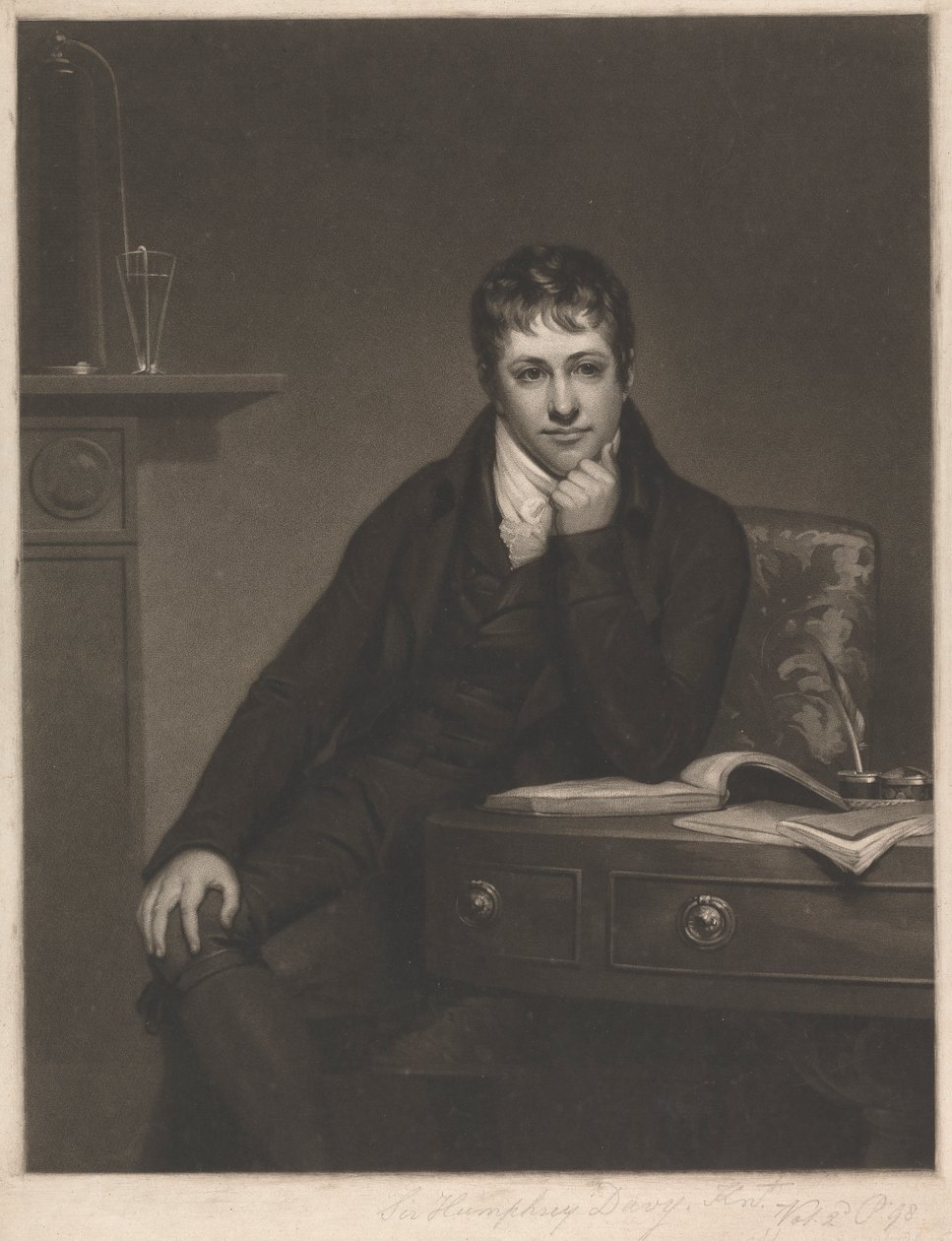 Sir Humphrey Davy af Unknown artist