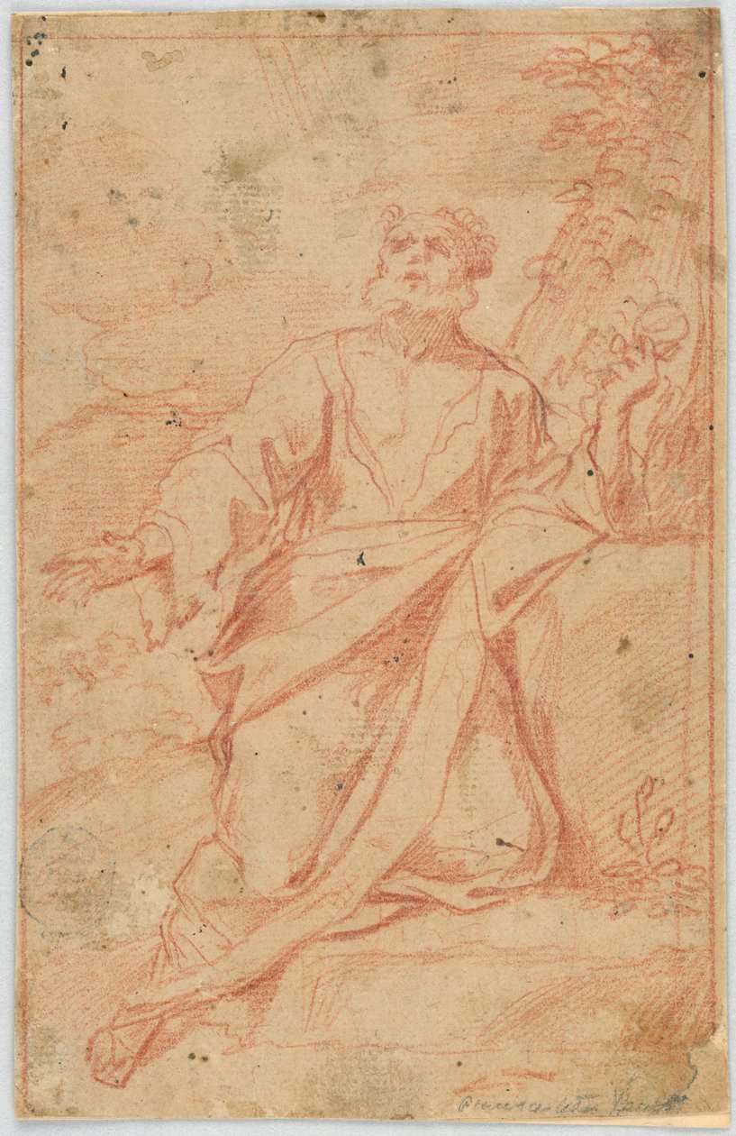 St. (Jerome?) i Ecstasy af Unknown artist