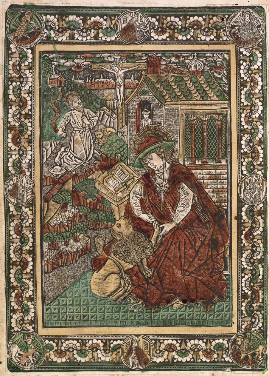 Sankt Jerome af Unknown artist