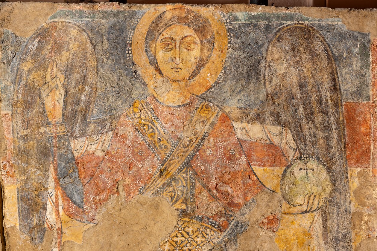 Ærkeenglen Sankt Michael, detalje af Unknown artist