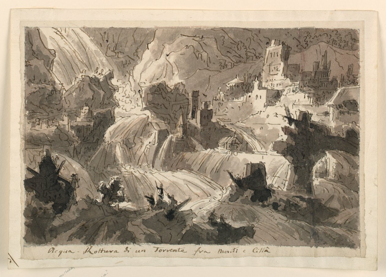 Scenedesign, Flood af Unknown artist