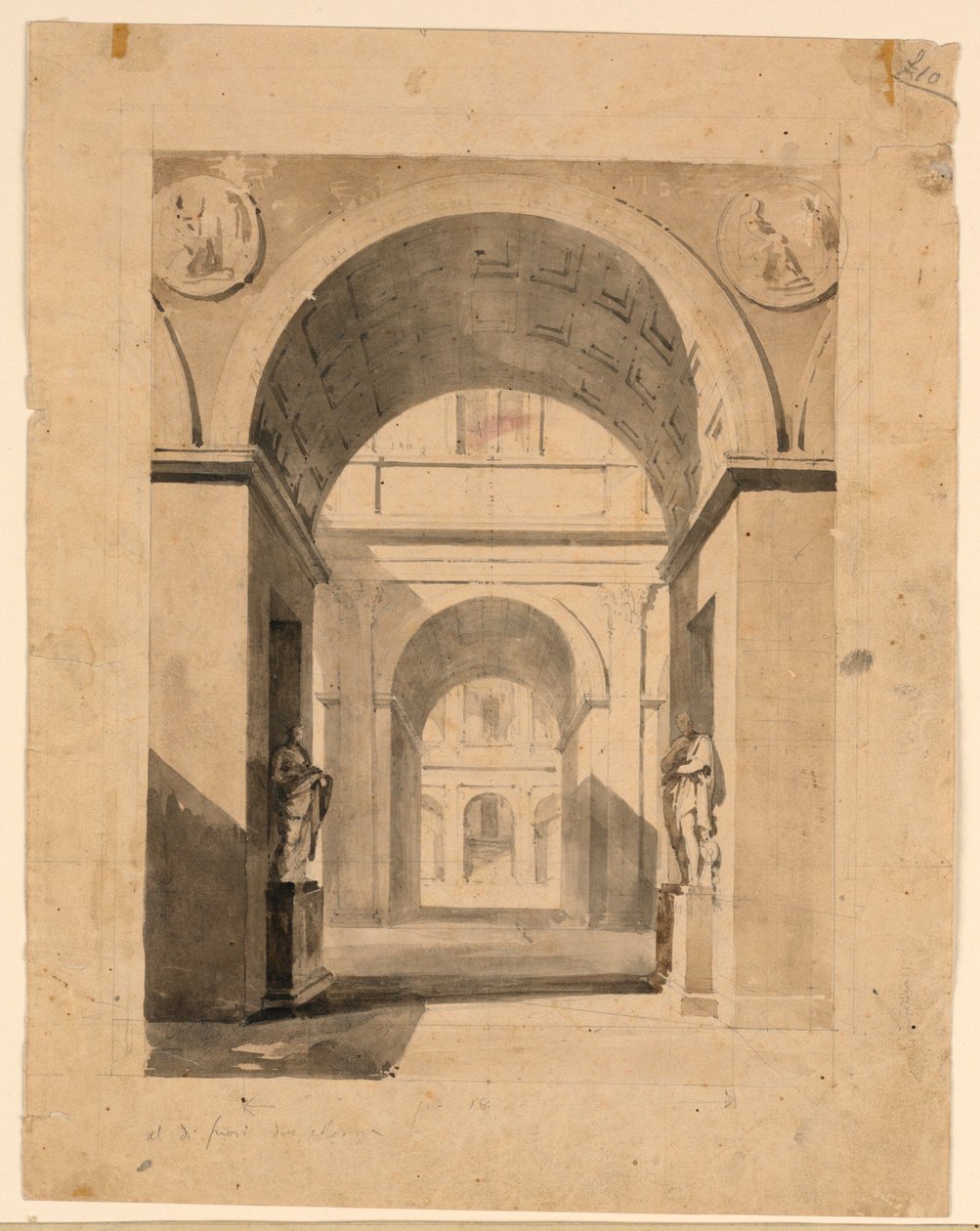 Scenedesign, Slotsretter af Unknown artist